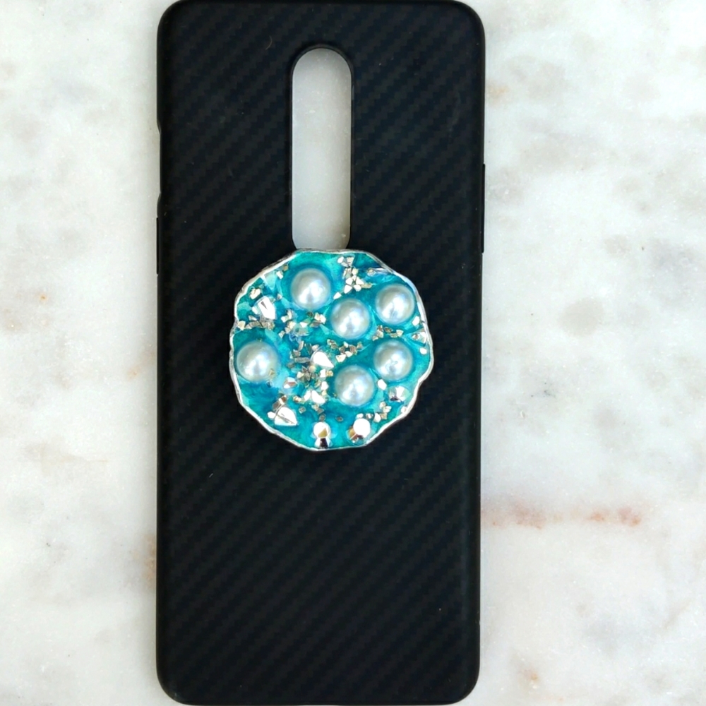 Handmade Resin Phone Grip